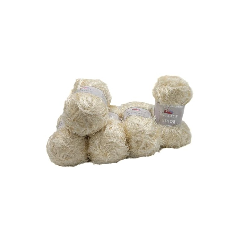 500 g Ilkadim Export Yumos Plush Yarn, Fringe Yarn, 5