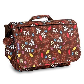 J World New York Thomas Laptop Messenger Bag for Women and Girls, Bellis, One Size