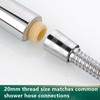 2 Sets Universal Stainless Steel & Brass Shower Hose Nut