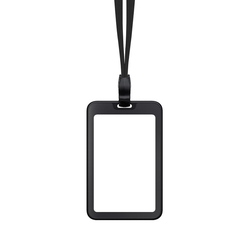 ASTAR Employee Card Case, Vertical ID Card Holder, Neck Name