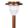 Alpine Corporation LBM174SLR-4 Solar Copper Stainless Steel Pathway LED Lights,