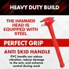 YIYITOOLS 24 oz Dead Blow Hammer Dual Head Ball Peen