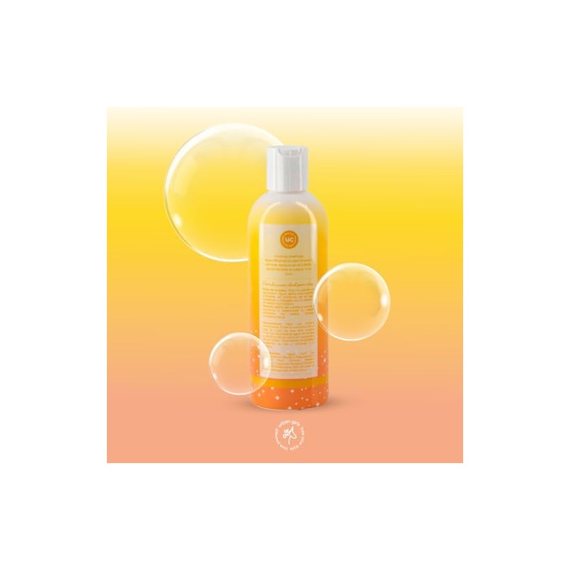 URBAN CURLS Shampoo Natural para Niñas Cabello Rizado 240 ml