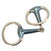125mm Equine Mouth Snaffle Stainless Steel Electroplated Ring Bit Jointed