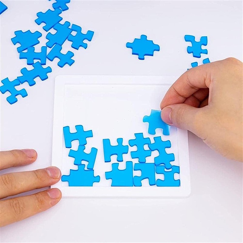 TBEONE 29PCS Difficult Jigsaw Puzzles Level 10 Puzzle Brain Challenge