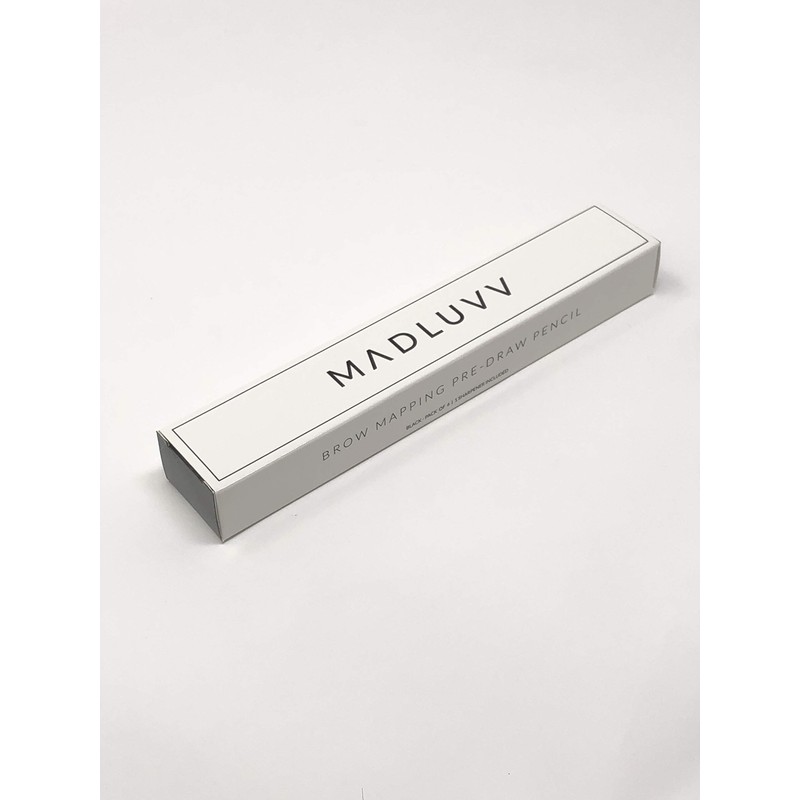 Best Microblading Pre Draw Pencils, Black with Sharpener (6 Pack)