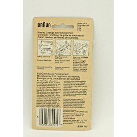 Braun Shaver Foil f/ S523,24,25 Shaver 524765 NEW