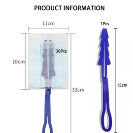 31Pcs Flash Dust Magnet, Flash Dust Magnet Refill, Dust Magnet, Flash Duster Dust Magnet Refills, Dust Magnet Refills, Flash Dust Magnet Starter Kit, Flash Dust Magnet Refills for Blinds, Car Cleaning