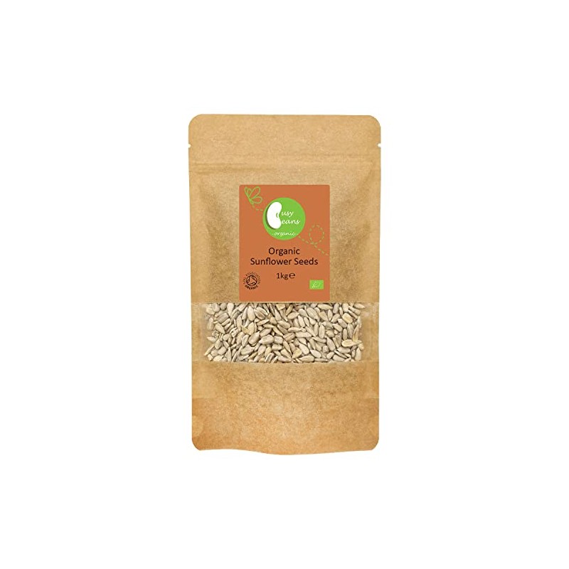 Organic Sunflower Seeds - Certified Organic - by Busy Beans