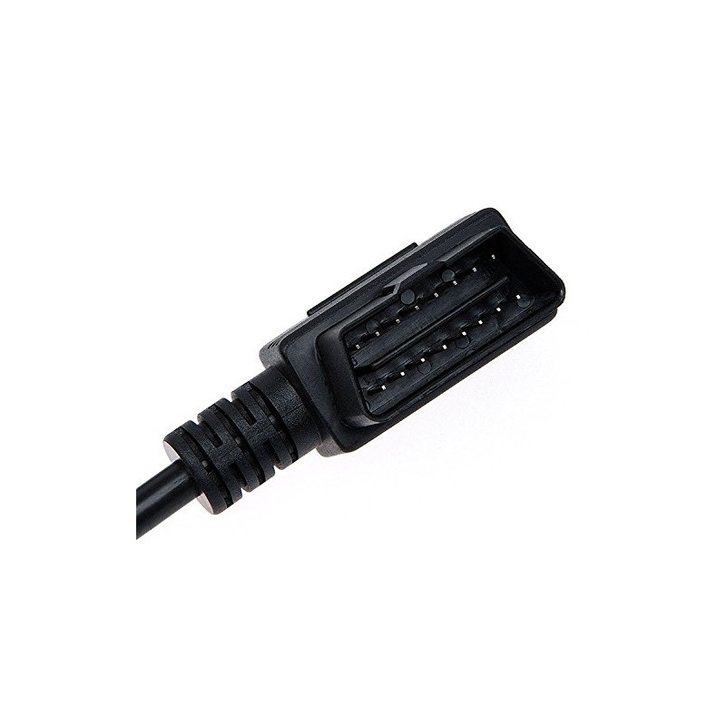 Crossfield L Type Connector OBDII 2 Splitter Cable Splitter Power