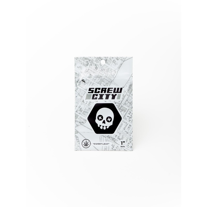 SCREW CITY Skateboard Hardware Set – 8 Bolts & 8