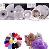 Unpafcxddyig Bunny Keychain Cute Soft Artificial fur Keychain Car Handbag