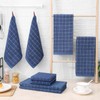 Homaxy Kitchen Towels and Dishcloths Set, 12 x 12 and