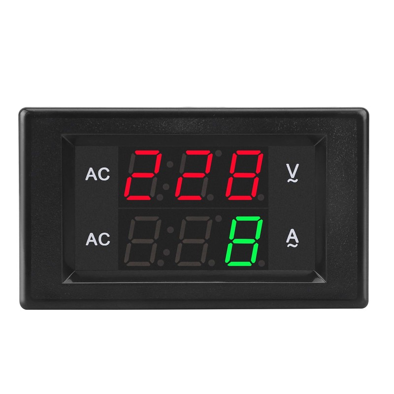 DROK Volt Amp Meter, AC 500V 500A Digital Voltmeter Ammeter