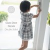 Glass Door Decals – Double-Sided Safety Stickers to Prevent Accidental