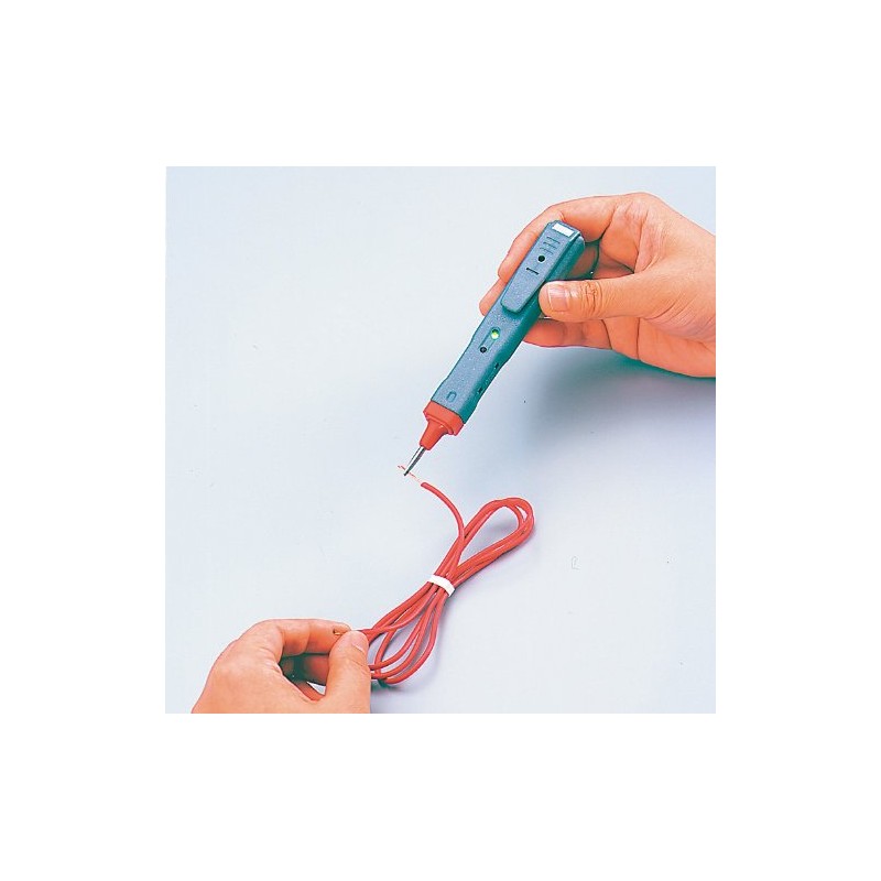 アネックス(ANEX) 検電 電圧チェッカー 直流(DC)・交流(AC)両用 ブザー&LEDタイプ No.2145-L