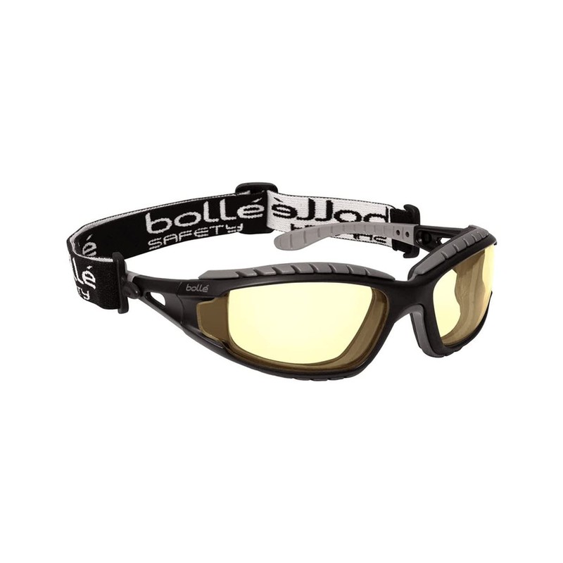 Bolle TRACPSJ Tracker Glasses Nylon Frame Anti-Scratch and Fog Lens,