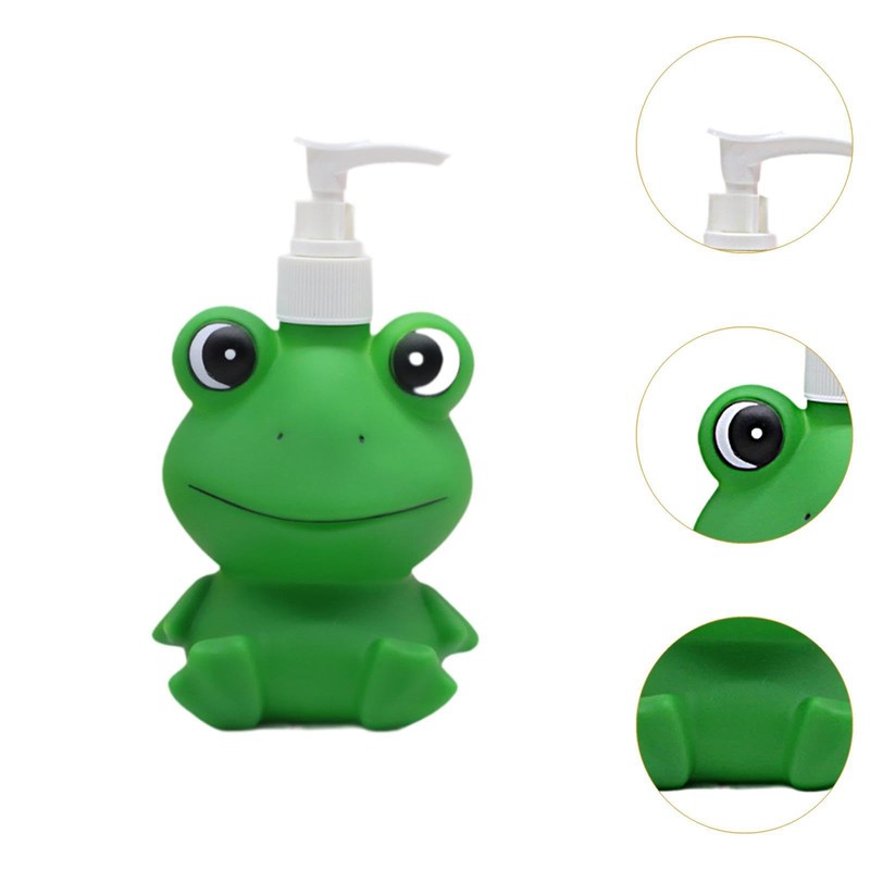 perfk Funny Soap Dispenser 300ml Empty Refillable Pump Bottle for