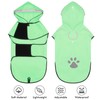 BiPawTi Waterproof Dog Rain Jacket for Large Dogs - Adjustable