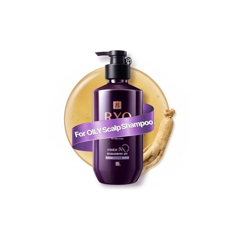 Ryo Anti-Hair Loss Shampoo (For Oily Scalp) 400ml
