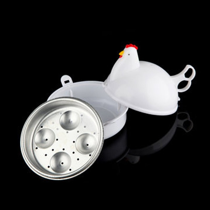 Microwave Egg Boiler, 4 Eggs Boiler Cooker, Microwave Egg Steamer