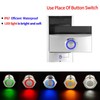 2Pcs 22mm Latching Push Button Switch 12VDC On Off Waterproof