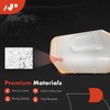 A-Premium Engine Coolant Overflow Recovery Reservoir Tank [with Cap] Compatible