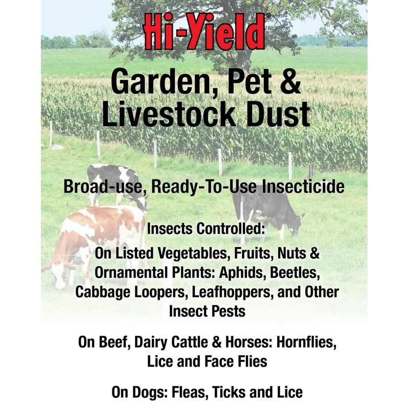 Hi-Yield (32201 Garden, Pet and Livestock Dust (1 lbs.)