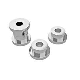 AIRCMT CNC Solid Billet Handlebar Riser Bushings Compatible With Harley Softail Dyna Sportster 1984-2016,Low Rider,Street Bob,CVO,Super Glide,Wide Glide,Switchback,Fat Bob,Daytona,Sturgis