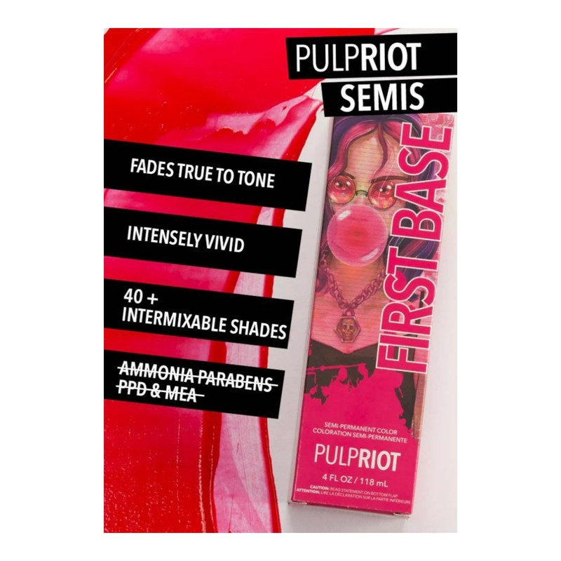 Pulp Riot - First Base Semi-Permanent Color - 4 fl