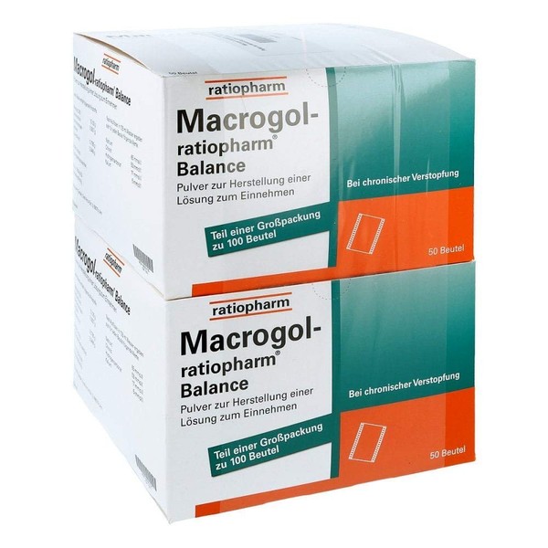Macrogol-ratiopharm Balance, Pack of 100
