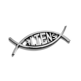 Aliens UFO Car Decal Chrome Auto Emblem Alien Truck Sticker Area 51 Fun Accessory and Gift