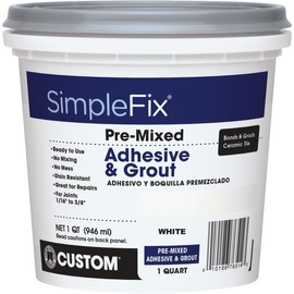 CUSTOM BLDG PRODUCTS TAGWQT Quart Premixed Bright white
