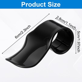 3 Pcs Motorcycle Throttle Assist Cruise Control Grip Motorcycle Throttle Mount ABS Plastic Wrist Hand Grips Handlebar Oil Control Rocker for Black Electric Bike Sport Off Road Scooter Rest Accelerator