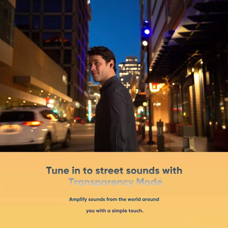 WYZE Earbuds Pro, 40 dB Active Noise Cancelling Wireless Earbuds,