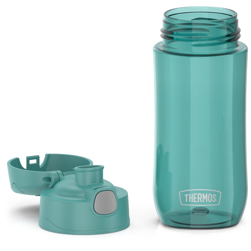 THERMOS FUNTAINER 16 Ounce Plastic Hydration Bottle with Spout, Aqua