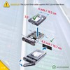 WORKDONE 3.5 Inch Hard Drive Caddy Tray - Compatible with