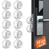 Wall Protectors from Door Knobs 12PCS, Door Knob Wall Protector,