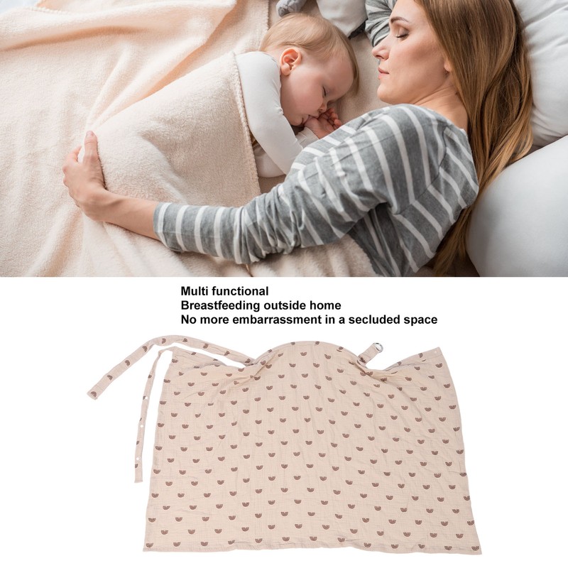 Breastfeeding Cover Breathable Soft 360 Degree Coverage Lightweight Maternity Feeding