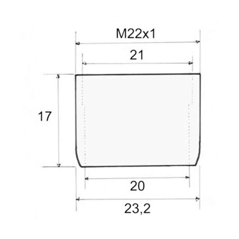 5 x Perlator DL M22x1 Aerator