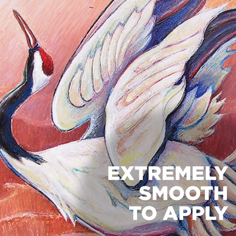 Set of 25 Cray Pas Expressionist Oil Pastel, Assorted Colours