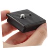 LALAFINA 2Pcs Tripod Camera Mount Quick Release Plate with Screw