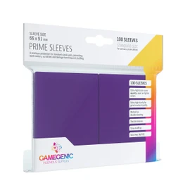 Gamegenic GGS11021ML Prime Sleeves (100-Pack), Purple