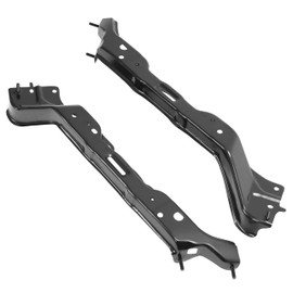 KUAFU Front Bumper Bracket Compatible with 2007-2014 Toyota Tundra 2008-2022 Toyota Sequoia TO1032108, TO1033108, 525370C020, 525380C020 Pair Outer Bumper Rack Retainer Electrophoresis Replace Only