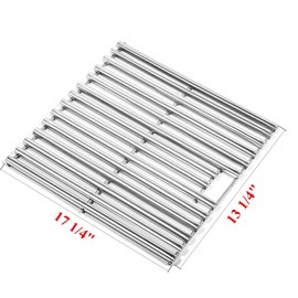 SafBbcue Replacement Stainless Steel Cooking Grid, Pipe Burner and Porcelain Steel Heat Plates Replacement Kit for Home Depot Nexgrill 720-0888, 720-0830H, 720-0830D Gas Grill Models