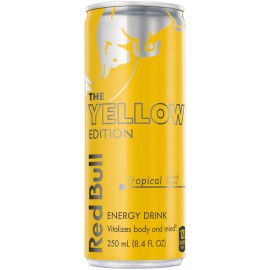 Red Bull Energy Drink - The Yellow Edition (8.4 FL OZ) Case of 24 Cans