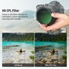 NEEWER 82mm CPL Filter with Lens Cap, Ultra Slim Multi