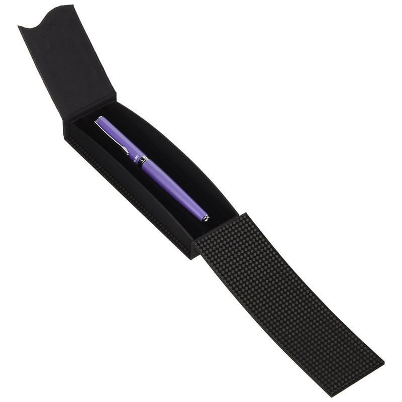 Pentel Sterling Energel 0.7mm Purple Barrel K611 Roller in Case