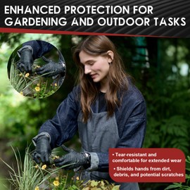 M68 Black Nitrile Gloves - 4 MIL Thick, Latex & Powder Free, Textured Fingertips, Chemical-Resistant, Disposable, Non-Sterile (100, X-Large)