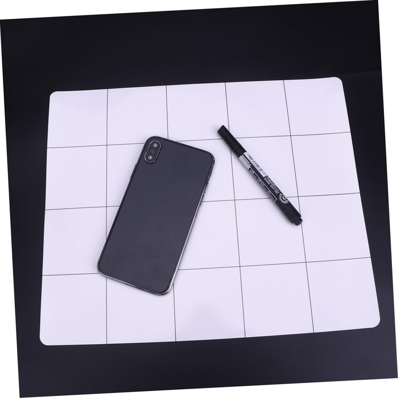 jojofuny 2pcs 1 Set Whiteout Convenient Magnetic Pro Mat Large